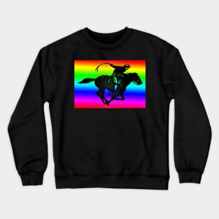 Western Era - Cowboy on Horseback 2 Crewneck Sweatshirt